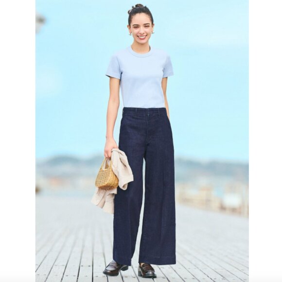 Uniqlo WOMEN Crew Neck T-Shirt - Picture 1 of 5